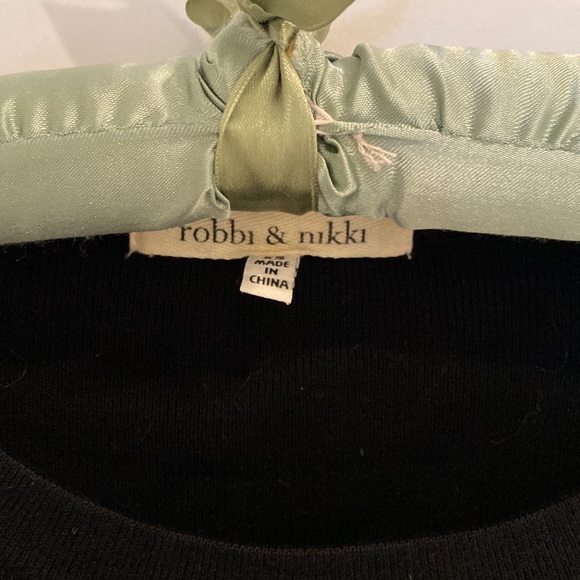 Black tunic with leopard detailing size XS - Picture 4 of 5